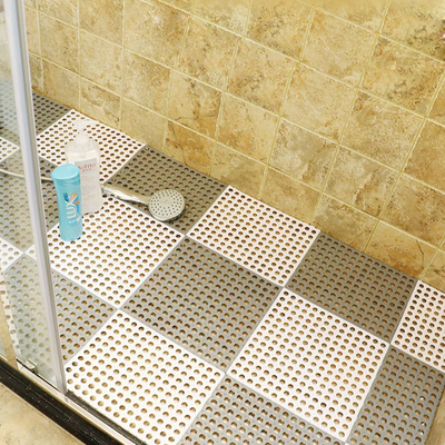 Kamar Mandi Hotel Keselamatan Penyambungan Lantai Tikar TPE Interlock Floor Mat iso9001