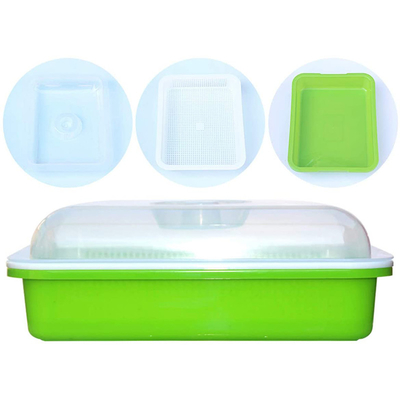 Polystyrene Heat Preservation Plastic Sprouting Trays Nampan Tanaman Hidroponik