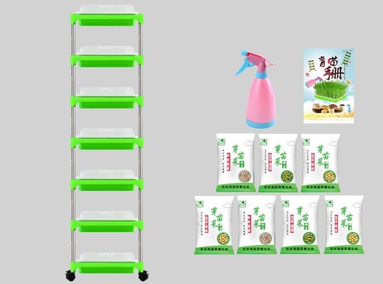 Baki Bibit Multilayer Berdiri Baki Hidroponik Microgreen Biodegradable