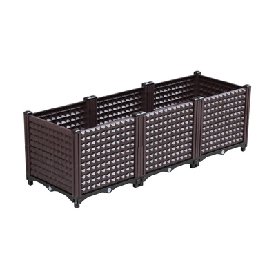 Portable Storable Terrace Garden Planter Box Antifreeze Plastic Raised Planter Beds