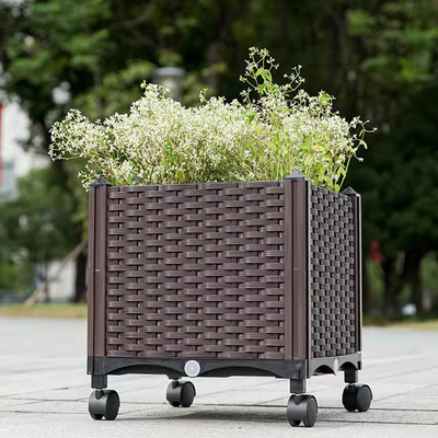 Bukti Serangga Dapat Disimpan Plastik Menanam Tempat Tidur Herb Planter Box On Wheels