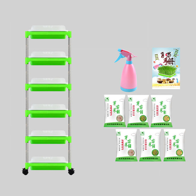 Baki Bibit Plastik Perkecambahan yang Dapat Disesuaikan Berdiri Multicolor yang Dapat Didaur Ulang