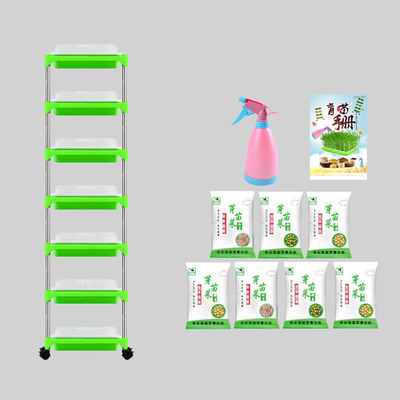 Baki Bibit Plastik Perkecambahan yang Dapat Disesuaikan Berdiri Multicolor yang Dapat Didaur Ulang