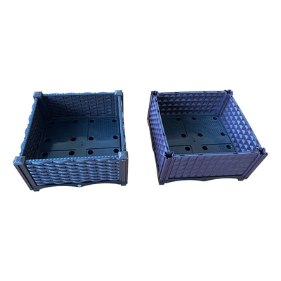All Season Patio Plastic Vegetable Growing Boxes Weather Proof